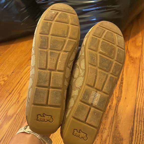 Coach C print loafers with bow - Picture 5 of 5